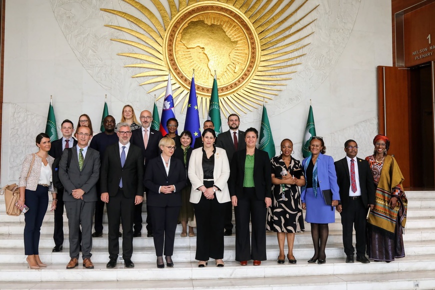 Union Africaine : la présidente de Slovénie visite le siège pour renforcer les liens sur le multilatéralisme