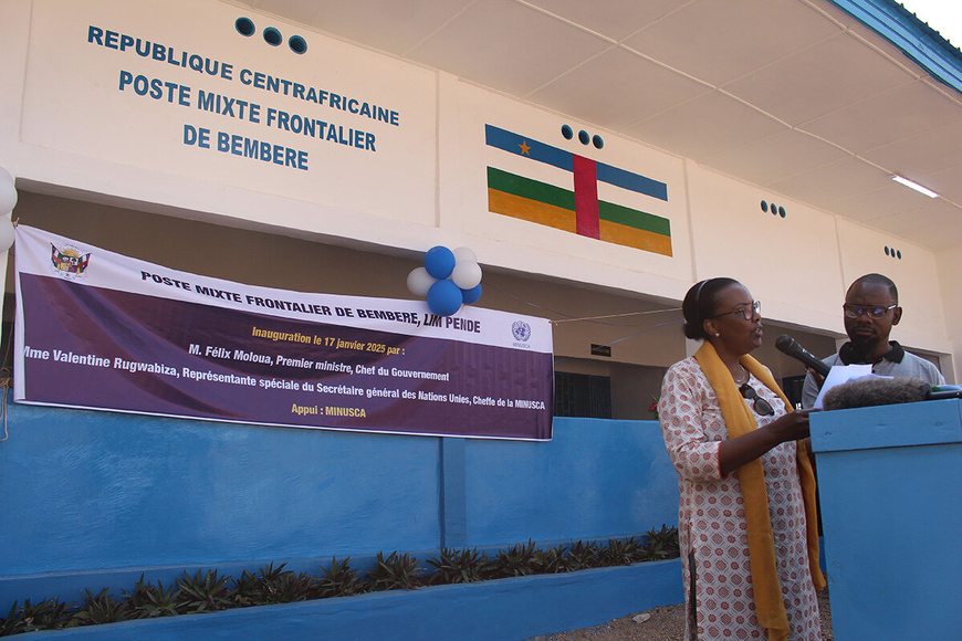 RCA : Le gouvernement sollicite l'aide internationale pour étendre les postes frontaliers mixtes RCA : Le gouvernement sollicite l'aide internationale pour étendre les postes frontaliers mixtes