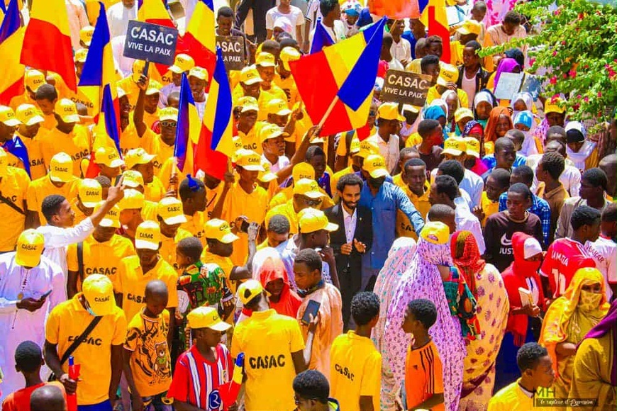 Tchad : forte mobilisation de la CASAC en faveur de la paix au Tchad