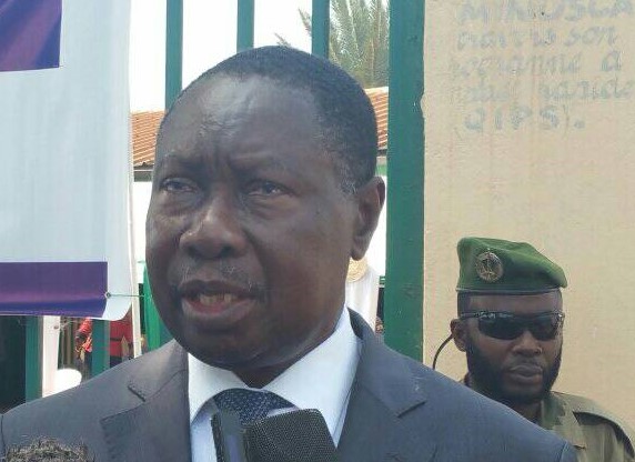 Bruno Yapande, ministre de l’Administration du territoire. Info et Image : Radio Guira