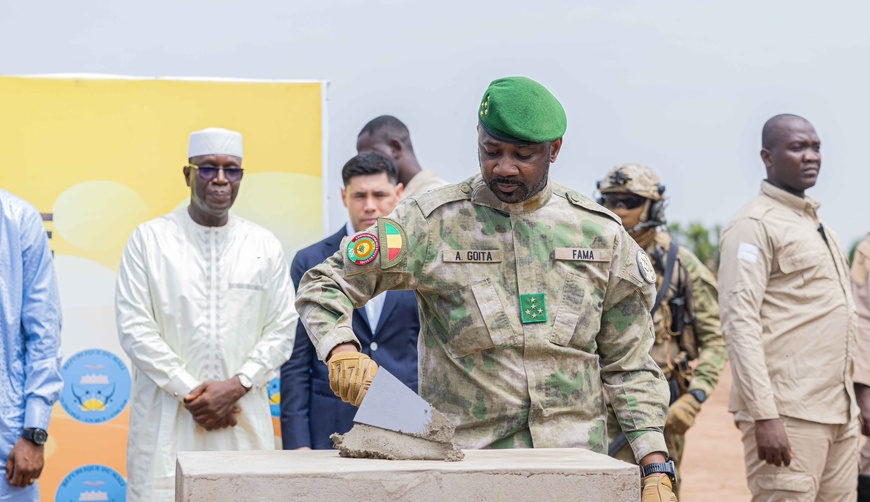 Mali : lancement des travaux de construction de la raffinerie d’or du pays Mali : lancement des travaux de construction de la raffinerie d’or du pays