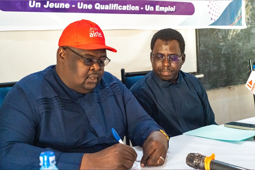 Tchad : L'ONAPE et Airtel lancent la formation de 500 jeunes pour l'auto-emploi Tchad : L'ONAPE et Airtel lancent la formation de 500 jeunes pour l'auto-emploi