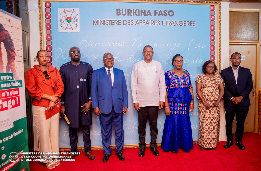 Burkina : une délégation de la MISAHEL vient s’imprégner de la situation du pays