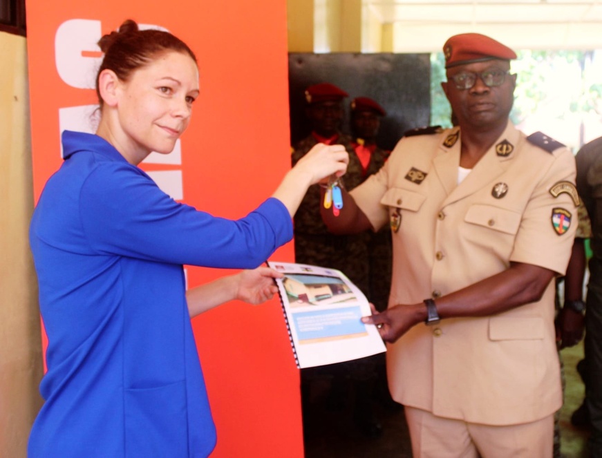 RCA : le 3ème Bataillon d’Infanterie Territorial se dote d’une armurerie aux normes internationales