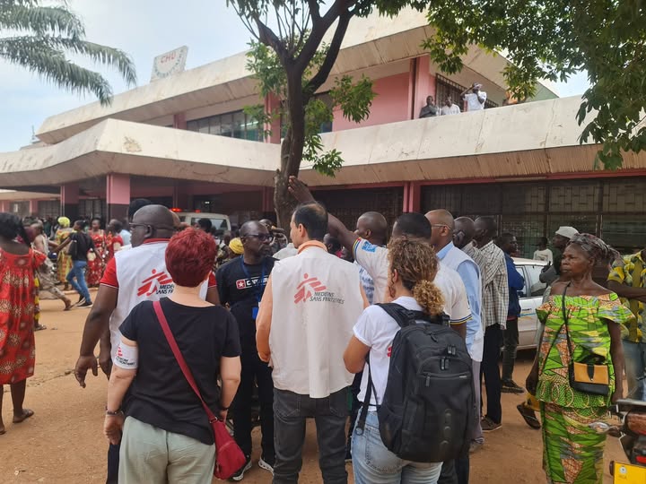 RCA : Drame au Lycée Boganda, MSF en soutien après l'explosion d'un transformateur