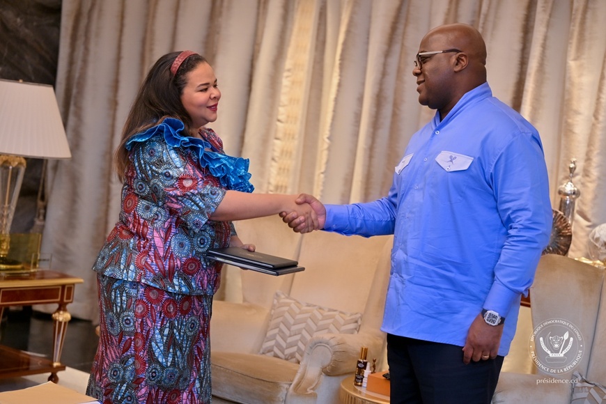 RDC : le président de la République a reçu l’original de l’Accord de paix signé à Washington