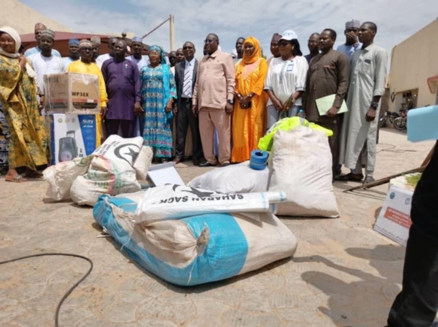 Tchad : la commune du 7ème arrondissement réceptionne des équipements de mitigation Tchad : la commune du 7ème arrondissement réceptionne des équipements de mitigation