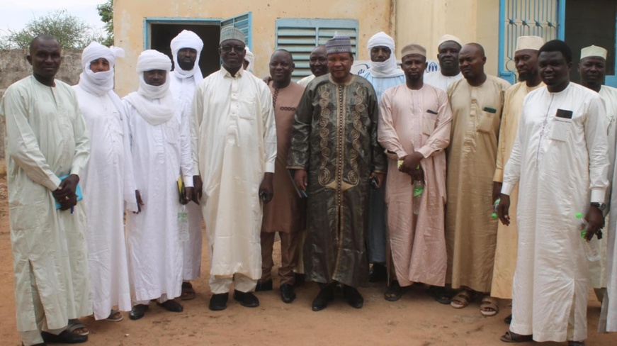 Tchad : au Sila, visite du directeur général des Impôts Tchad : au Sila, visite du directeur général des Impôts