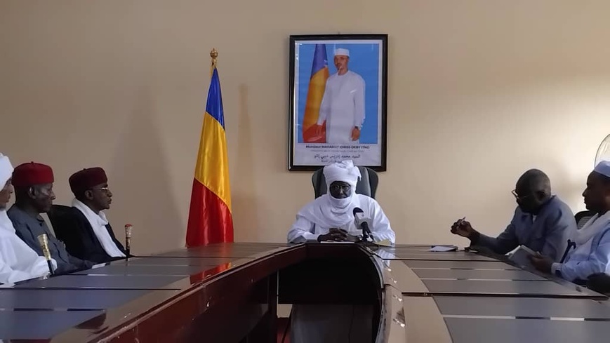 Tchad : Le Gouverneur du Salamat engage les opérateurs économiques et chefs de cantons pour le programme gouvernemental Tchad : Le Gouverneur du Salamat engage les opérateurs économiques et chefs de cantons pour le programme gouvernemental