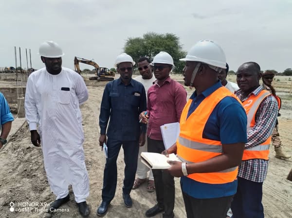 Tchad : Supervision des travaux de construction de l'hôpital provincial de Massakory