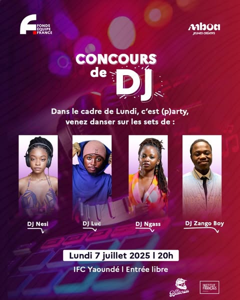 Cameroun - Lundi c'est (p)arty ! : L'IFC Yaoundé fête la création et l'art public ce 7 juillet