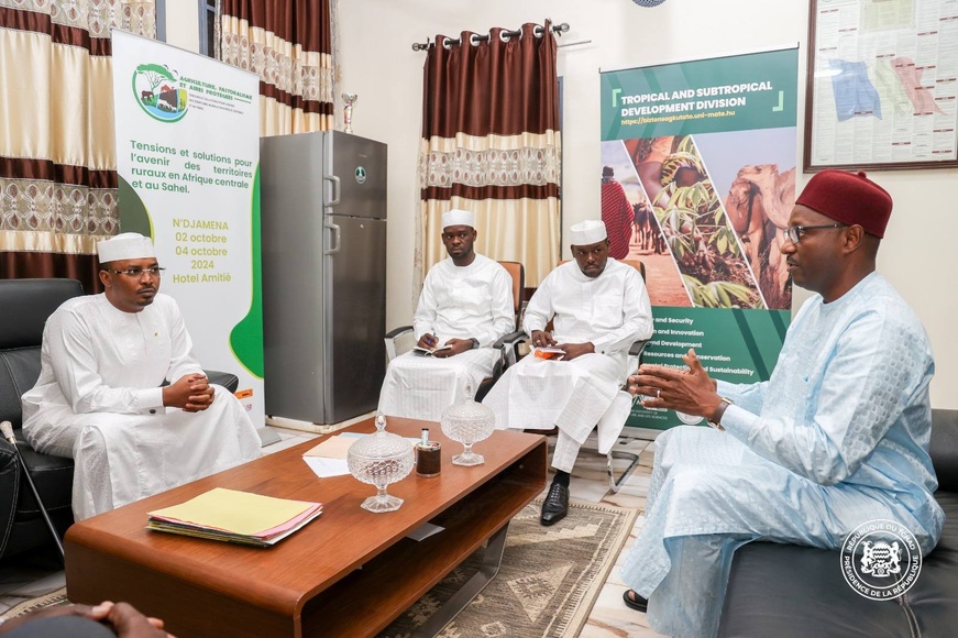 Tchad : le chef de l’Etat était en visite ce matin à l’IRED de Farcha