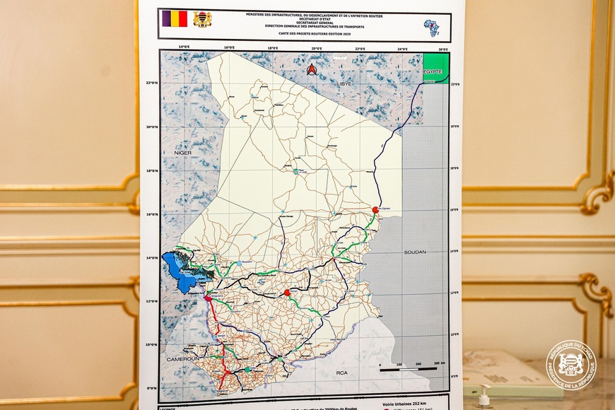 Tchad : le président de la République préside la réunion de suivi-évaluation du chantier N° 8 Tchad : le président de la République préside la réunion de suivi-évaluation du chantier N° 8