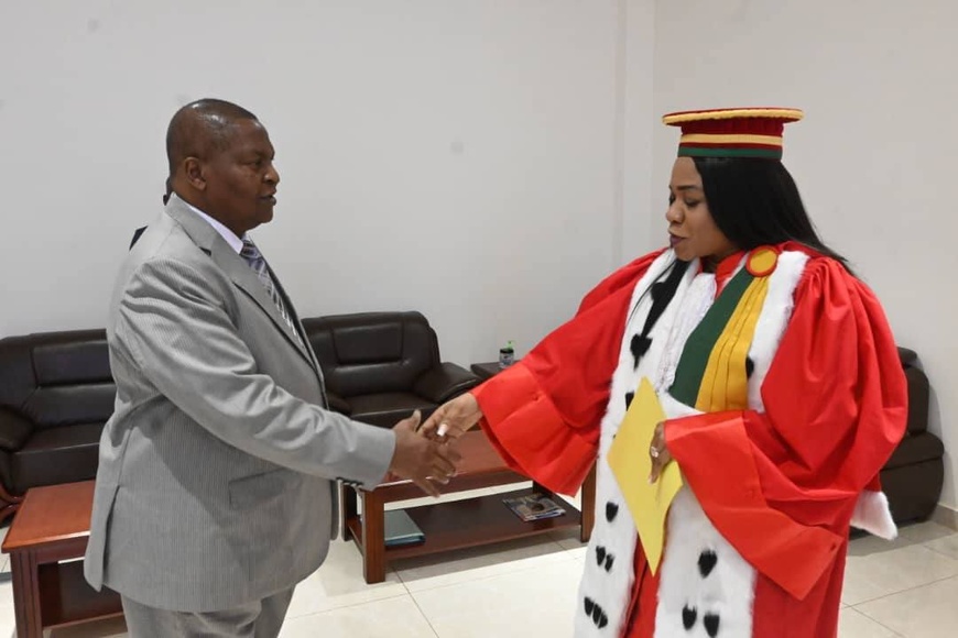 RCA : le président Touadera a accordé une audience aux membres de la Cour des Comptes de la CEMAC RCA : le président Touadera a accordé une audience aux membres de la Cour des Comptes de la CEMAC