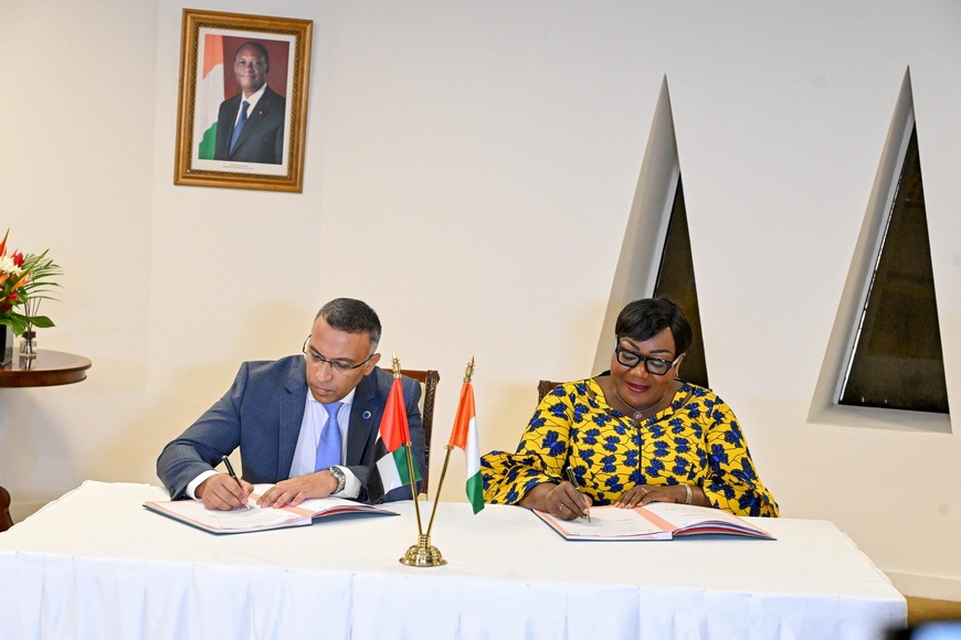 Côte d’Ivoire : le gouvernement et la société émiratie G42 Presight signent deux protocole d’accord