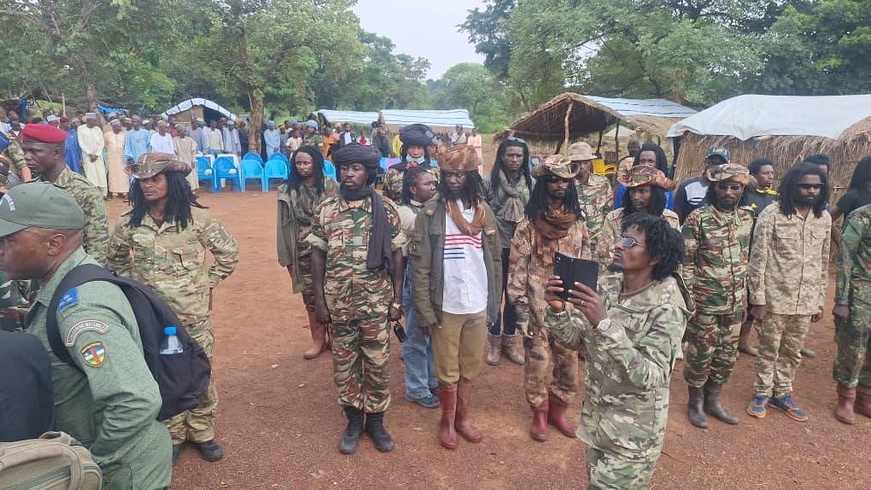 Centrafrique : Plus de 300 ex-combattants de l’UPC déposent les armes à Maloum