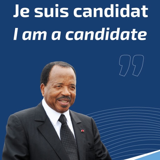 Cameroun : Le Président Paul Biya annonce sa candidature à l’élection présidentielle du 12 octobre 2025