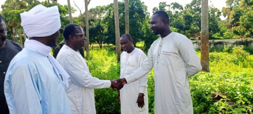 Tchad : le ministre de la Production, de la Transformation et de l'Industrialisation agricole Keda Ballah est à Koumra