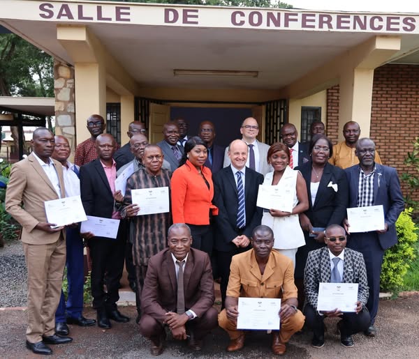 RCA : 20 nouveaux formateurs pour renforcer l'administration centrafricaine