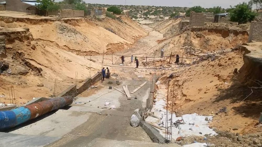 Tchad : Les fortes pluies provoquent une érosion sévère à Mao, menace pour les habitants Tchad : Les fortes pluies provoquent une érosion sévère à Mao, menace pour les habitants
