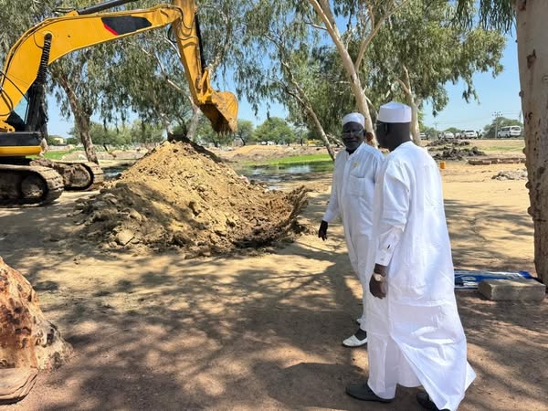 Tchad : Aménagements urbains en cours au quartier Goudji Hamaralgoz à N'Djaména