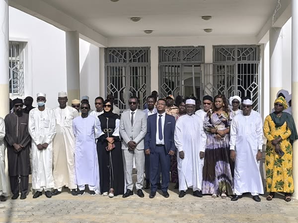 Tchad : Cérémonie de levée des couleurs au Ministère de l'Aménagement du Territoire