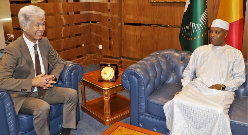 Tchad-Japon : le nouvel ambassadeur présente les copies figurées de ses lettres de créance