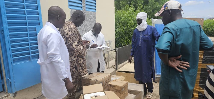 Tchad : Le PADS dote l'hôpital de district d'Amdjamena Bilala en équipements médicaux Tchad : Le PADS dote l'hôpital de district d'Amdjamena Bilala en équipements médicaux