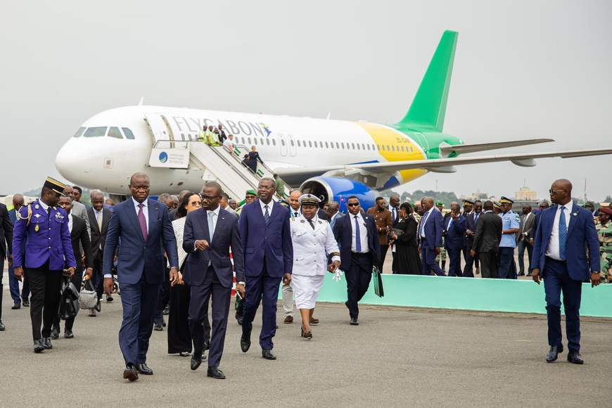 Gabon : la compagnie nationale réceptionne un nouvel Airbus A320
