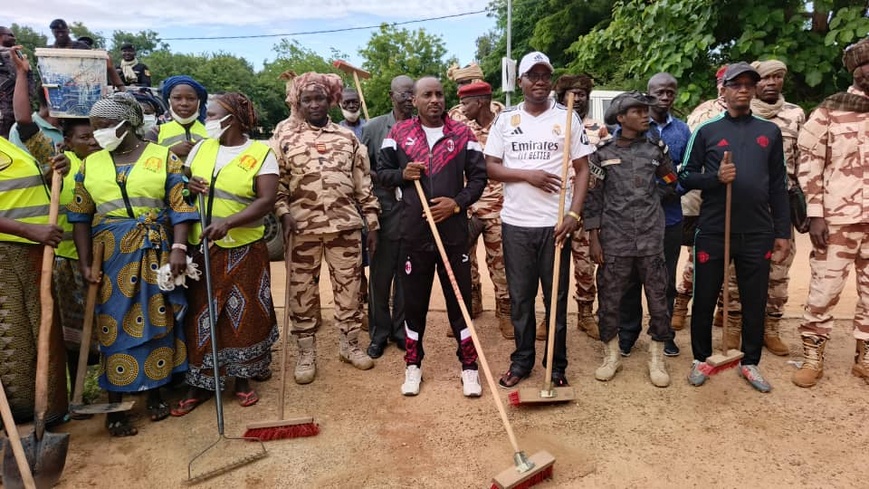 Tchad : Vaste opération de salubrité à Sarh pour prévenir les maladies Tchad : Vaste opération de salubrité à Sarh pour prévenir les maladies
