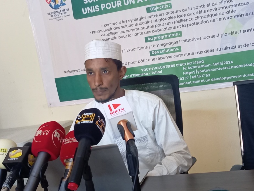 Tchad : Youth Volunteers lance un forum sur la santé planétaire et le climat