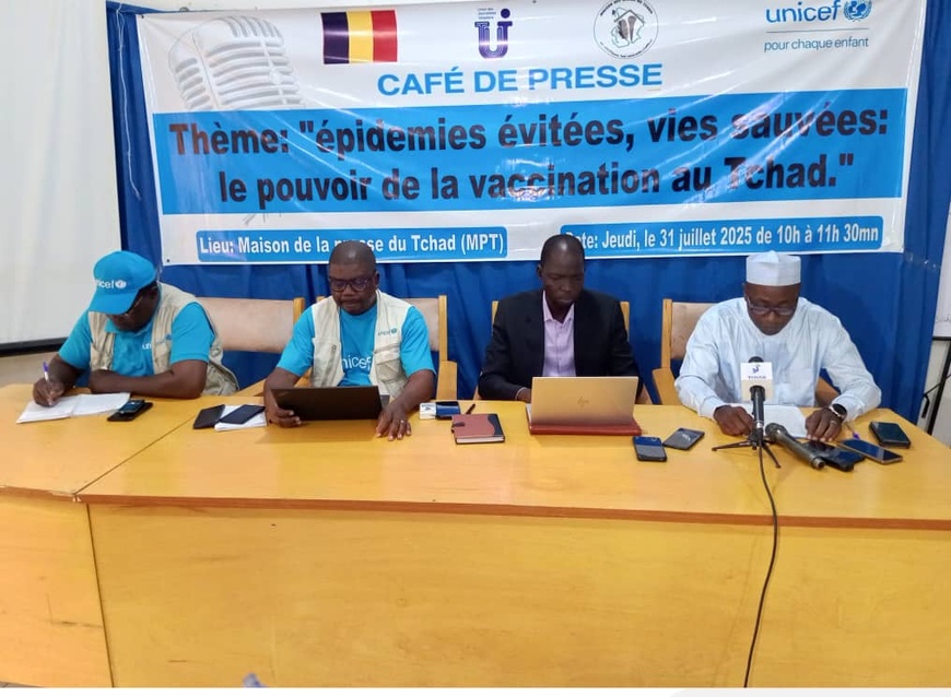 Tchad : épidémies évitées, vies sauvées, les médias au cœur du combat pour la vaccination