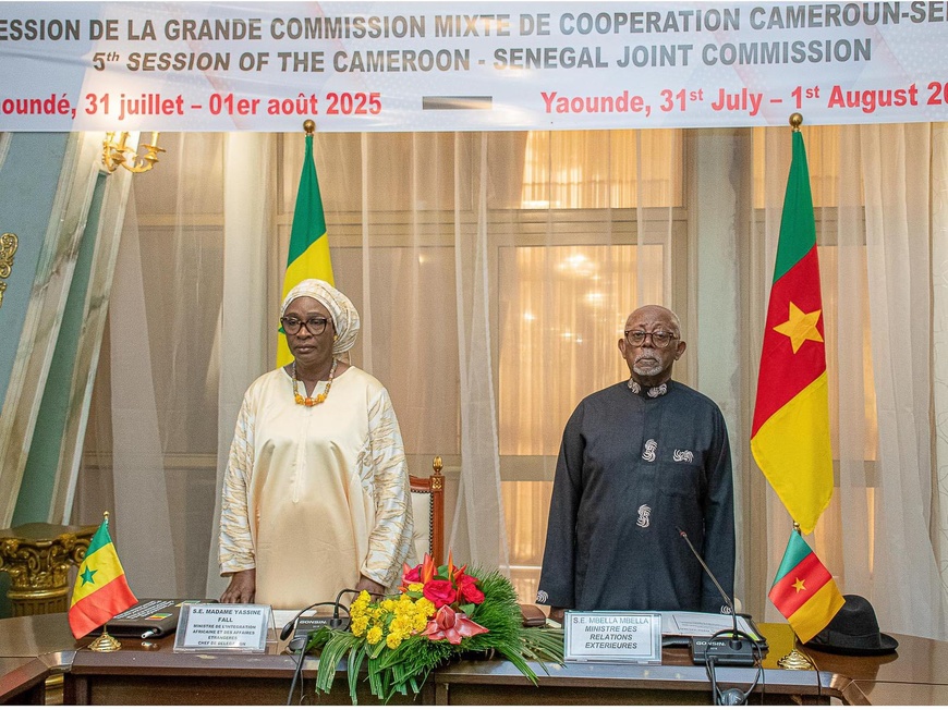 Cameroun-Sénégal : une coopération bilatérale en action Cameroun-Sénégal : une coopération bilatérale en action
