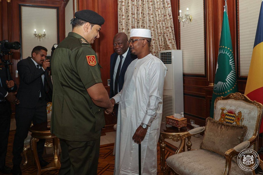 Tchad : Le Général Saddam Haftar reçu au Palais Toumaï Tchad : Le Général Saddam Haftar reçu au Palais Toumaï