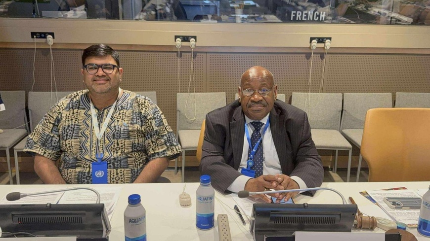 S.E Dr Nabhit Kapur et Dr Anatolio Ndong lors d’un Forum de haut niveau sur le climat. S.E Dr Nabhit Kapur et Dr Anatolio Ndong lors d’un Forum de haut niveau sur le climat.