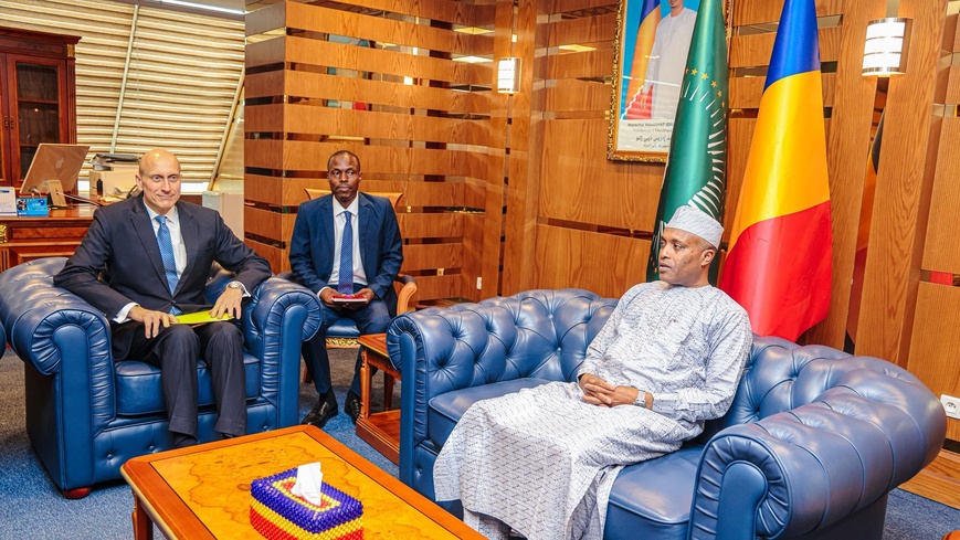 Tchad/Etats-Unis : le ministre d’Etat chargé des Affaires étrangères reçoit des parlementaires américains