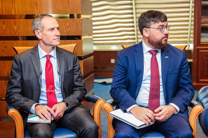 Tchad/Etats-Unis : le ministre d’Etat chargé des Affaires étrangères reçoit des parlementaires américains Tchad/Etats-Unis : le ministre d’Etat chargé des Affaires étrangères reçoit des parlementaires américains