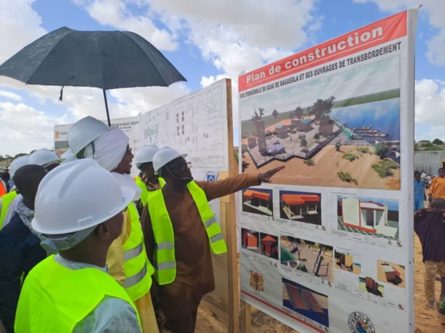 Tchad : pose de la première pierre de construction du marché moderne interprovincial de Ngouri