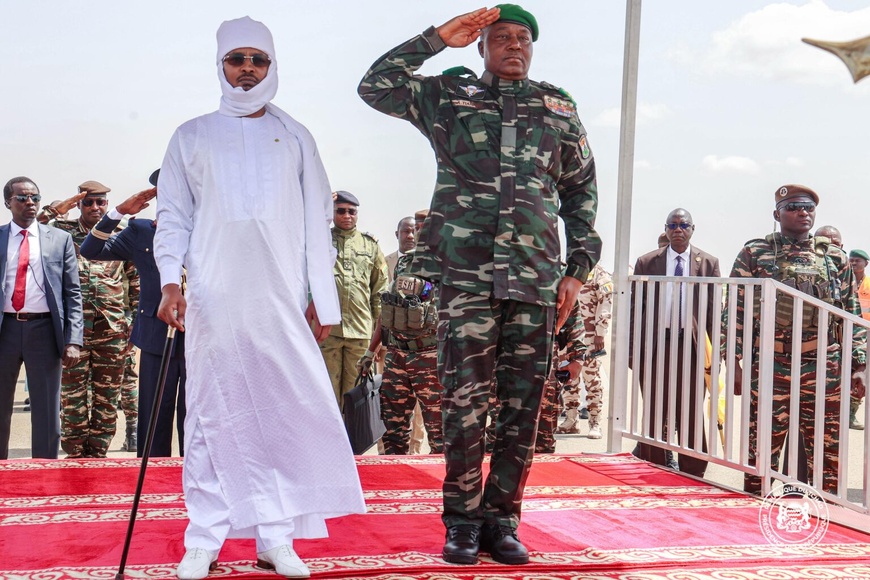 Tchad-Niger : arrivée du chef de l’Etat tchadien à Niamey pour une visite de travail