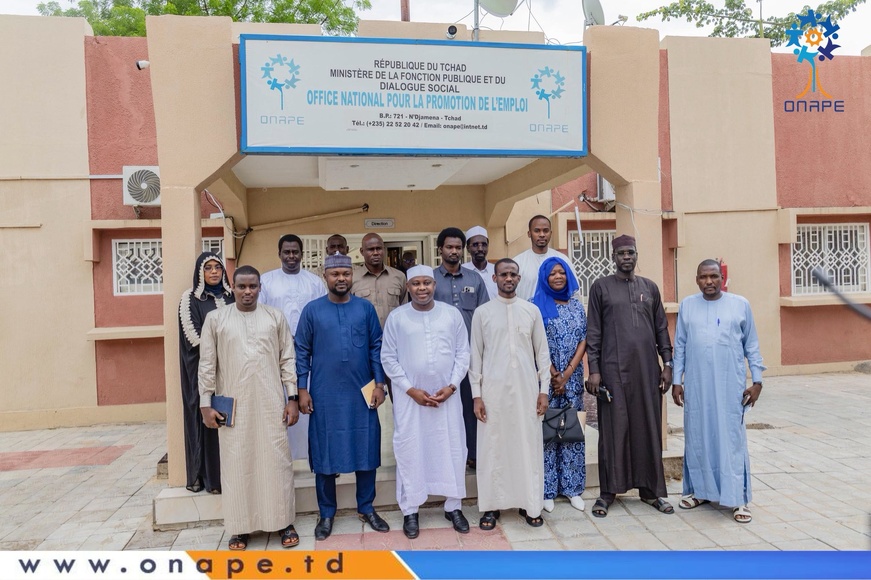 Tchad : la mairie centrale de N’Djamena et l’ONAPE s’engagent sur l’emploi des jeunes et la transition écologique Tchad : la mairie centrale de N’Djamena et l’ONAPE s’engagent sur l’emploi des jeunes et la transition écologique