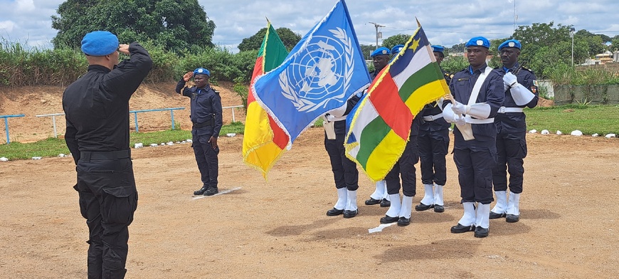 RCA – 180 Casques  bleus Camerounais décorés après 11 Mois de service à la MINUSCA