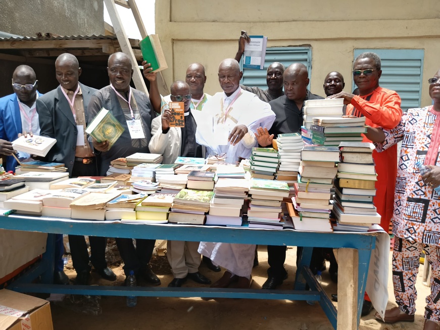 N’Djamena : Plus de 1164 livres collectés pour alimenter une bibliothèque religieuse