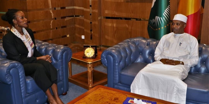 Tchad : une délégation des humanitaires des Nations-Unies reçue par le ministre d'État chargé des Affaires étrangères Tchad : une délégation des humanitaires des Nations-Unies reçue par le ministre d'État chargé des Affaires étrangères