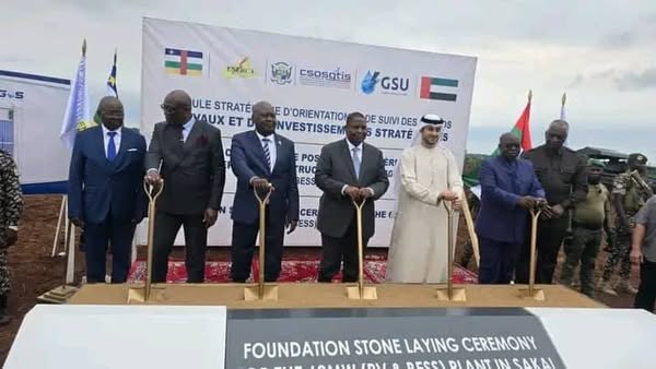 RCA : Lancement des travaux de construction du deuxième champ solaire à Sakaï 2