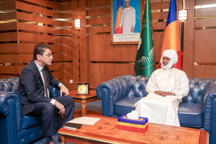 Tchad/Égypte : l'ambassadeur d'Égypte reçu par le ministre des Affaires étrangères