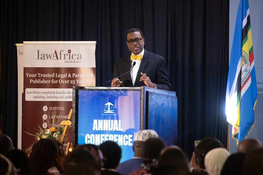 L’État de droit est le nouvel or de l’Afrique : le président de la BAD, Akinwumi Adesina appelle à une gouvernance audacieuses pour la prospérité L’État de droit est le nouvel or de l’Afrique : le président de la BAD, Akinwumi Adesina appelle à une gouvernance audacieuses pour la prospérité