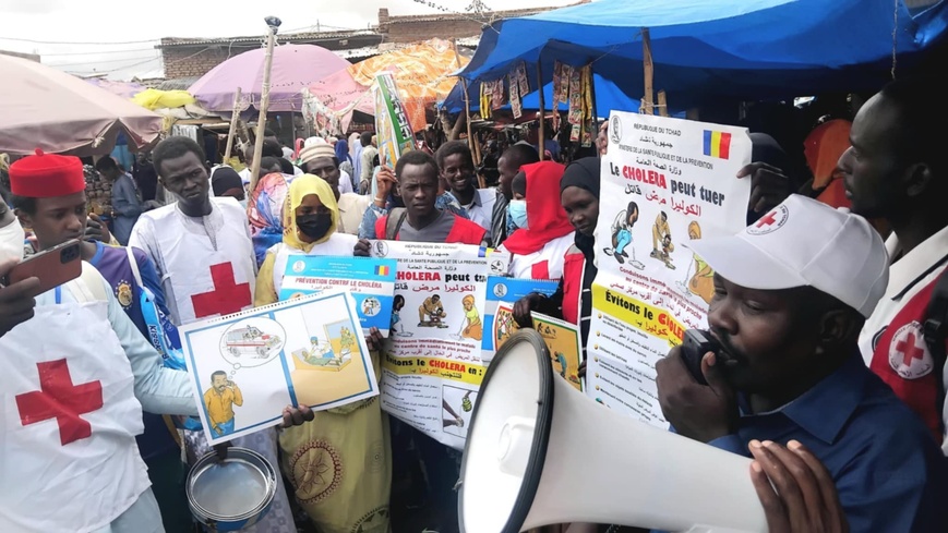 Tchad : à Abéché, la CRT du Ouaddaï multiplie des actions de sensibilisation contre le choléra Tchad : à Abéché, la CRT du Ouaddaï multiplie des actions de sensibilisation contre le choléra