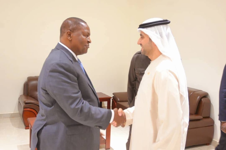 RCA : le président de la République accorde une audience au PDG de la société émiratie GSU