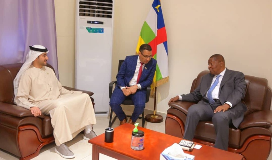RCA : le président de la République accorde une audience au PDG de la société émiratie GSU