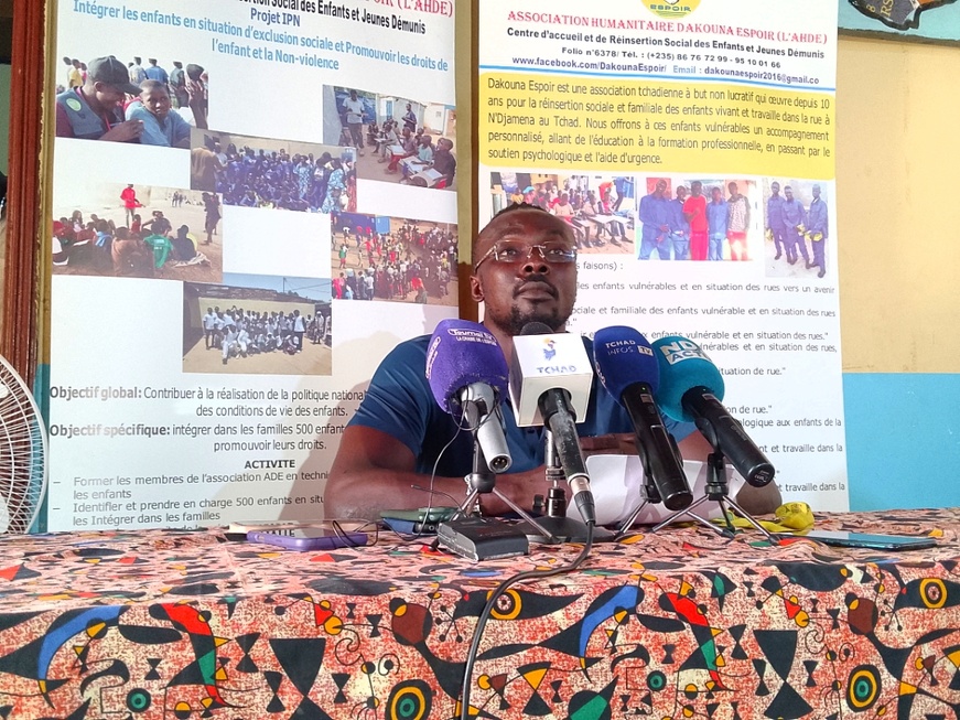 Tchad : Le fondateur de l'association Dakouna Espoir dément les accusations et réclame la reconnaissance de son action